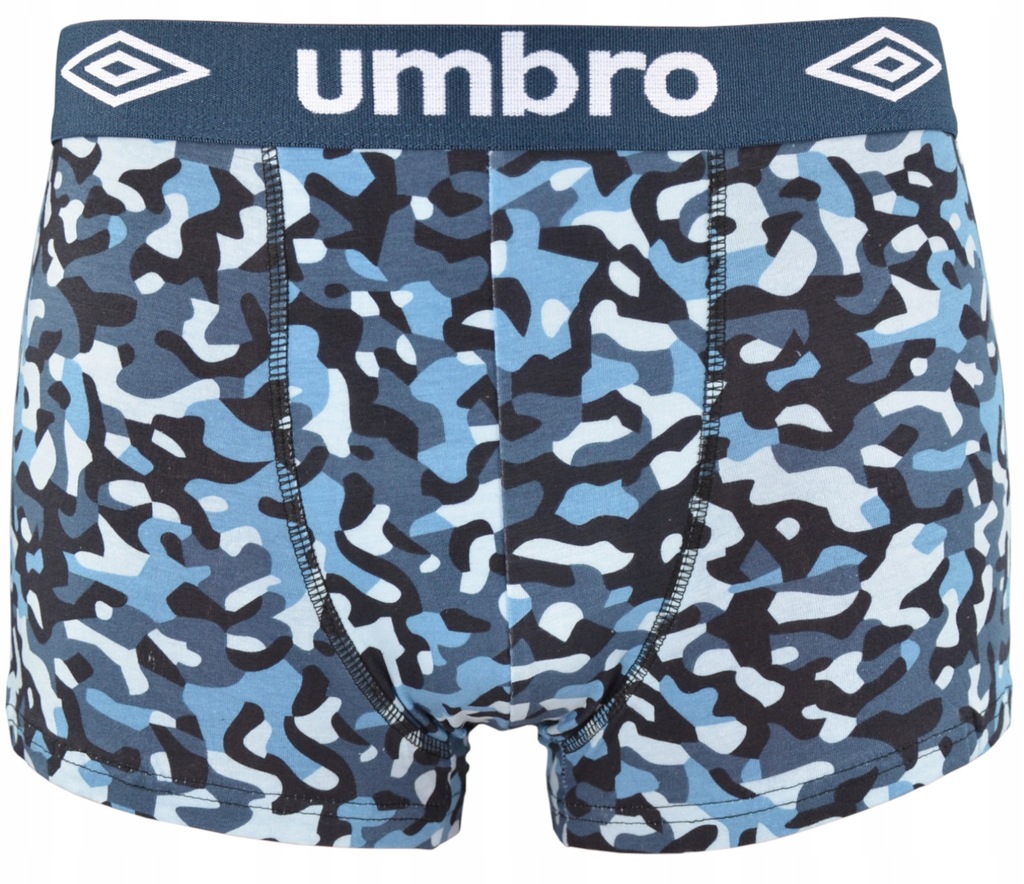 UMBRO bokserki męskie, niebieskie moro, rozmiar M