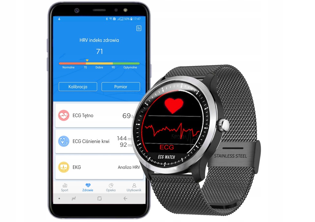 smartwatch ekg sensor