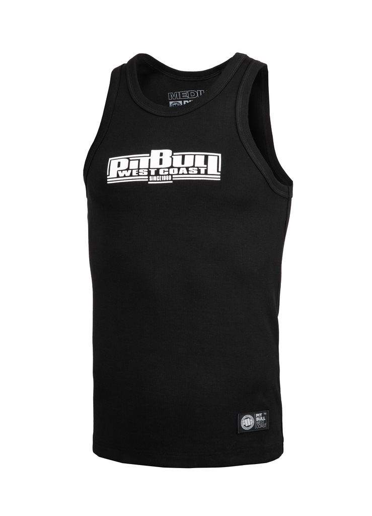 Pit Bull Tank Top Rib Boxing (M) Czarny