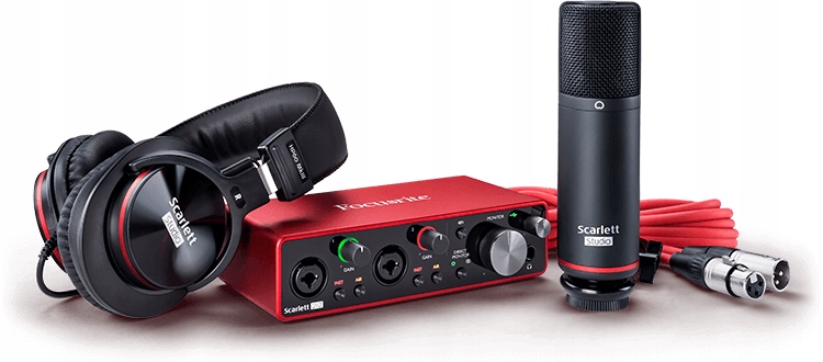 Focusrite Scarlett 2i2 Studio 3rd Gen - Zestaw