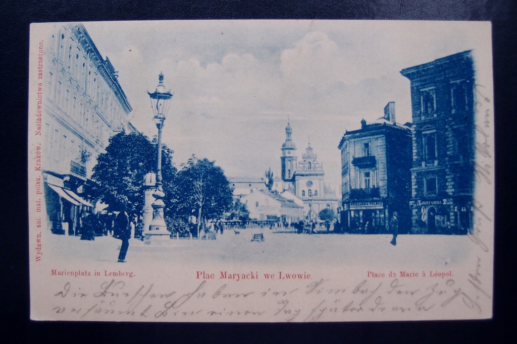 LWÓW Plac Maryacki 1899r.