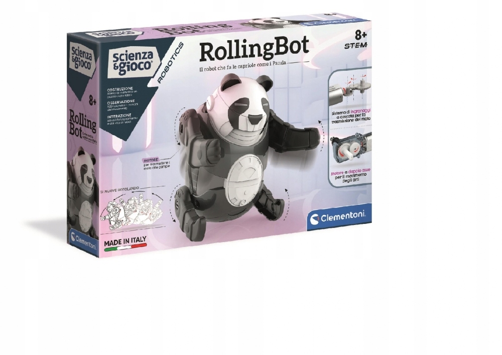 RollingBot. Robot, który robi fikołki jak Panda