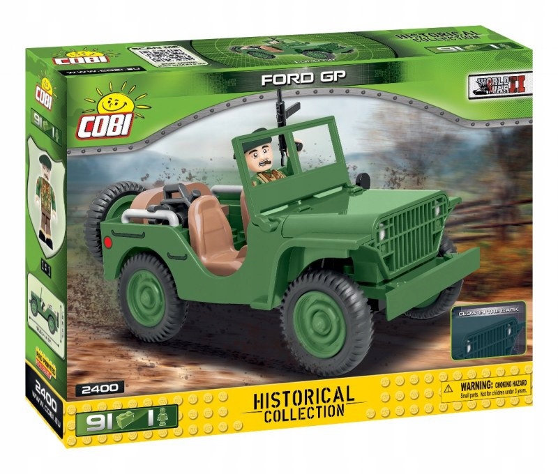 Klocki HC WWII FOrd GP 91 elementów