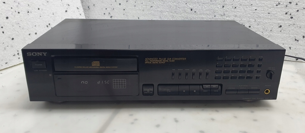 Odtwarzacz CD Sony CDP-561 czarny