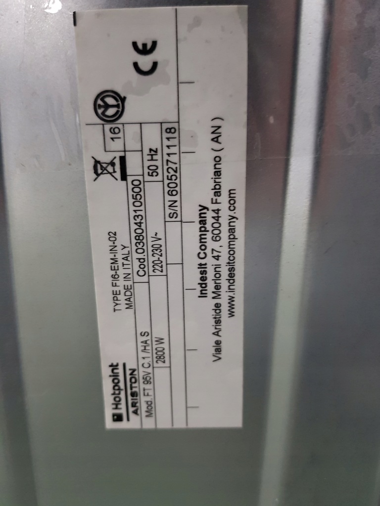 D0186 Piekarnik Ft 95v C 1 Ow Ha S Hotpoint Oficjalne Archiwum Allegro