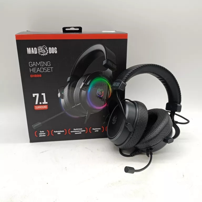 SŁUCHAWKI MAD DOG GH 800