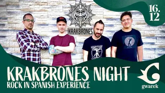 Krakbrones night - Rock in Spanish experience,...