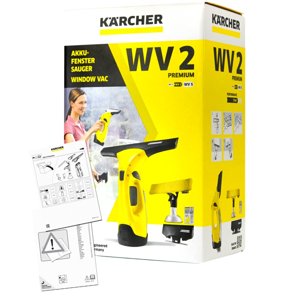 Купить МАШИНА ДЛЯ ОКОН KARCHER WV2 PREMIUM В ПОДАРОК ​​500 ринггитов: отзывы, фото, характеристики в интерне-магазине Aredi.ru