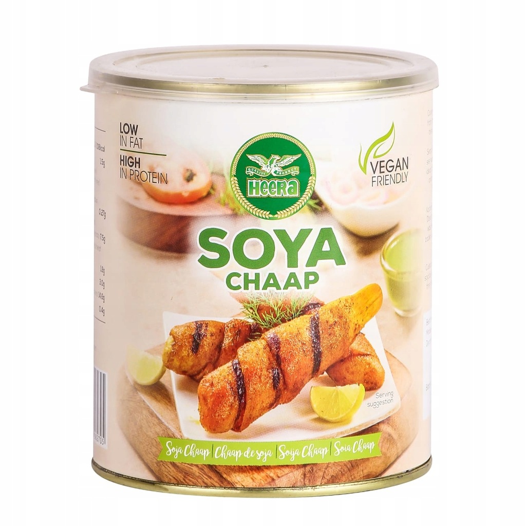 Heera Soya Chaap 800G (indyjskie kebaby sojowe)