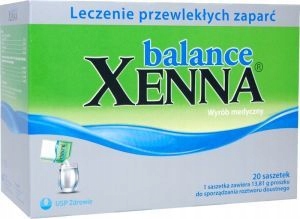 Xenna balance proszek, 20 saszetek