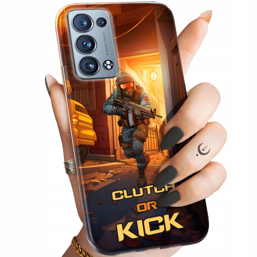 ETUI DO OPPO RENO 6 PRO PLUS 5G WZORY CS GO COUNTER-STRIKE OBUDOWA CASE