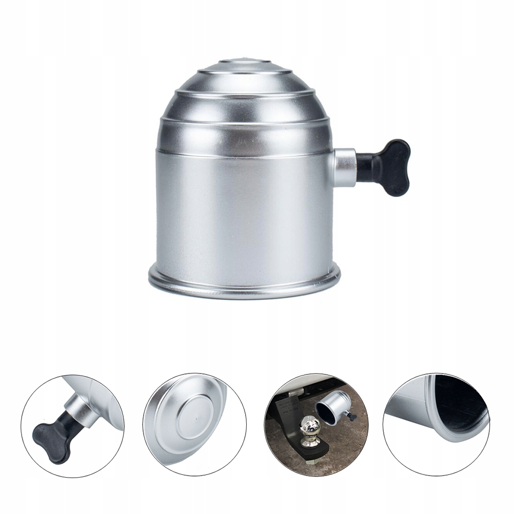 50MM AUTO TOW BAR BALL COVER HITCH CARAVAN TRAILER PROTECTION FOR TRUCK SEM