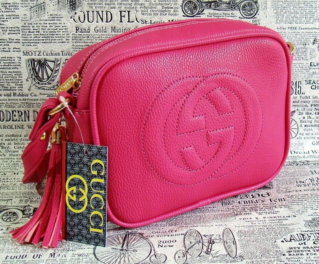 Torebka Gucci disco RÓŻ ostatnia