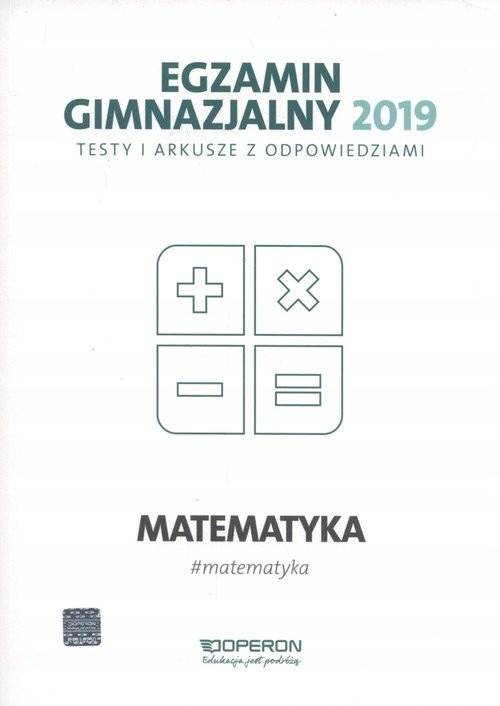 Egzamin gimnazjalny 2019 Testy i arkusze