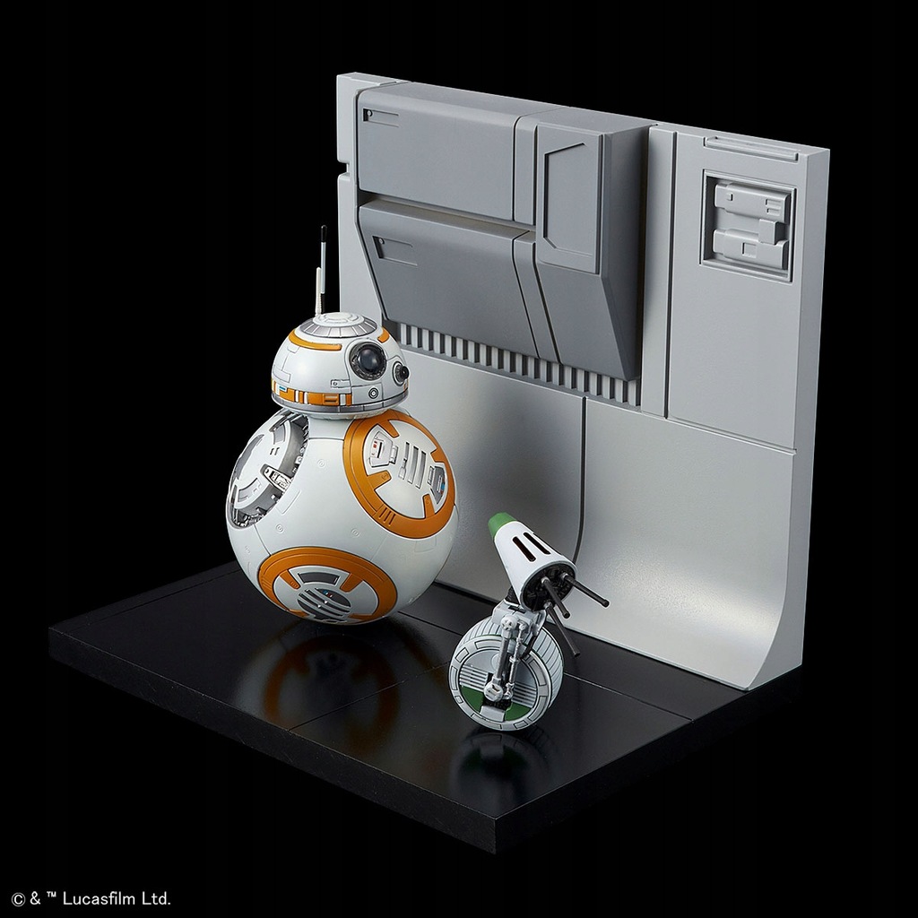 Купить Набор диорам Bandai Star Wars BB-8 и D-O 1/12: отзывы, фото, характеристики в интерне-магазине Aredi.ru