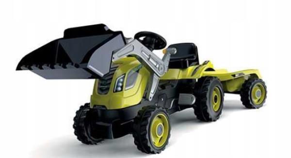Traktor NA PEDAŁY przyczepa pojazd dla dziecka