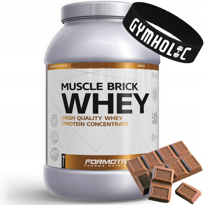 Formotiva Muscle Brick Whey 1000g ODŻYWKA BIAŁKOWA