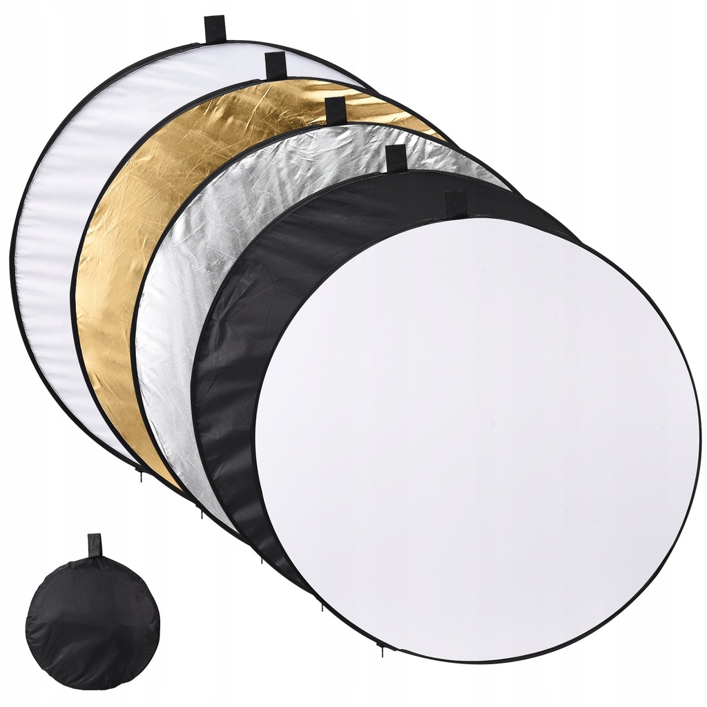 Photo Shooting Reflector 5 in 1 Light Reflector Photography Diffuser 80cm