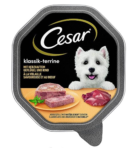 Cesar, klassik-terrine, Mokra karma dla psa, 150g