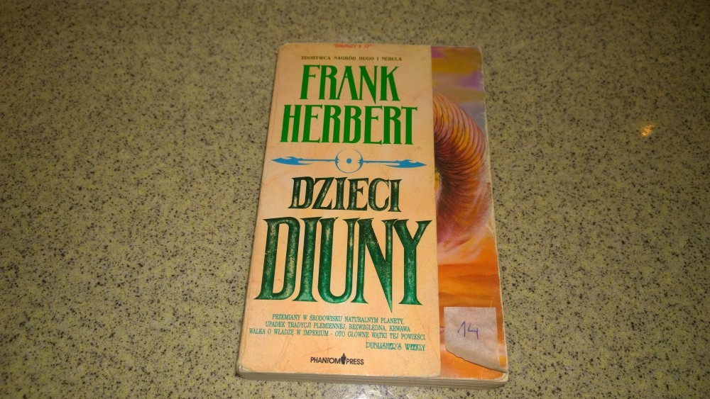 14. Frank Herbert, Dzieci Diuny, używana