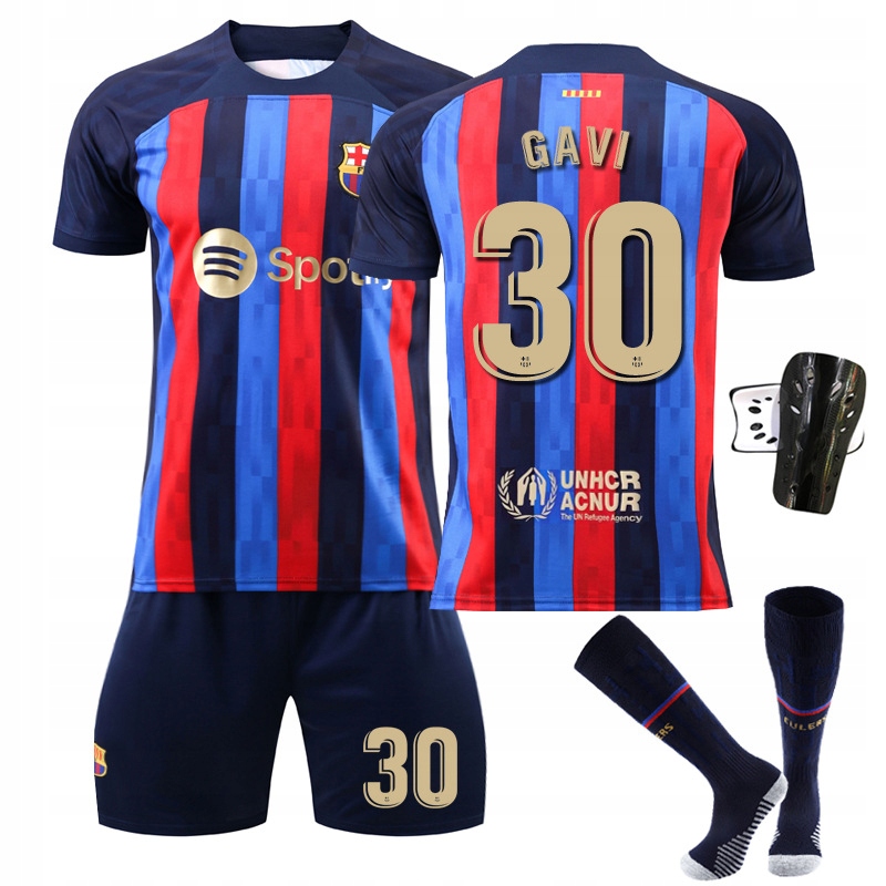 バルセロナ GAVI 30番 半袖 ユニフォーム FCバルセロナ GAVI 30番 ユニフォーム - メルカリ