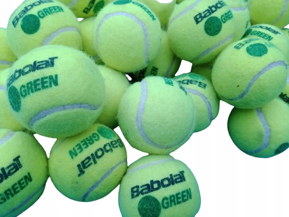 Piłeczki tenisowe Babolat Green dla dzieci - używane cena za 12 szt.