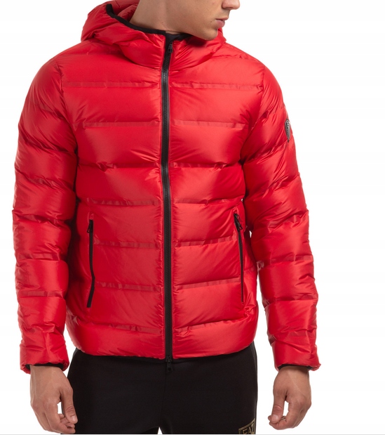 EA7 KURTKA PUCHOWA 6HPB64 PNN3Z 1451 CZERWONA S 9823250804