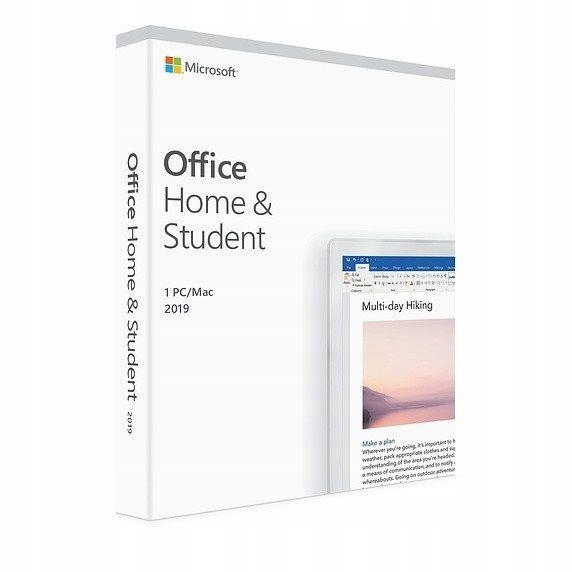 Office Home & Student 2019 licencja wieczysta