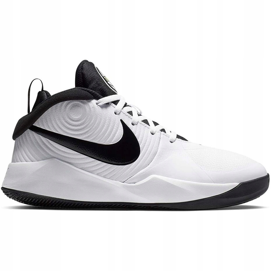 Białe Czarne Syntetyk Buty Miejskie Nike r.37,5