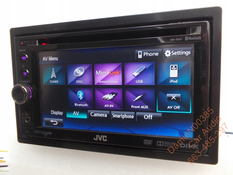 JVC KW-NSX1 mirror link USB zestaw GWARANCJA