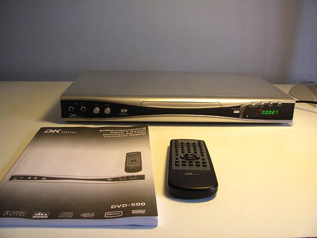 Odtwarzacz DVD-500 - DK Digital - CD/DVD/MP3/DIVIX