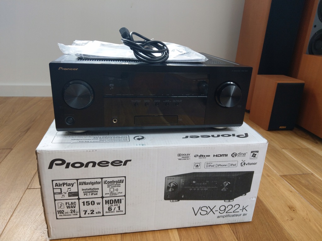 Pioneer VSX-922 amplituner 7.2 Stan Ideał