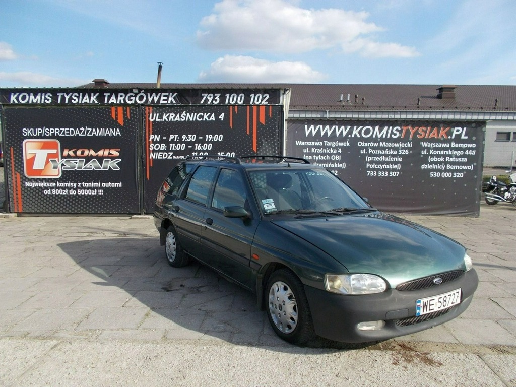 Ford Escort 1.6 Benzyna, 1998 rok KOMIS TYSIAK