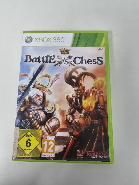 GRA NA XBOX 360 - BATTLE VS CHESS SZACHY
