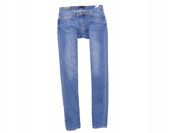 W30 ZARA MĘSKIE JEANSY SLIM BLUE N12-74