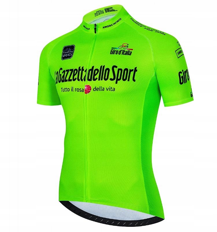 MĘSKA KOSZULKA ROWEROWA KOLARSKA DOPASOWANA PRO
