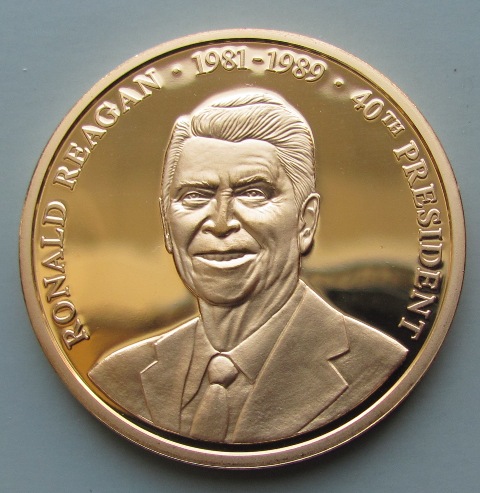 RONALD REAGAN, 40 PREZYDENT USA, 1981-1989