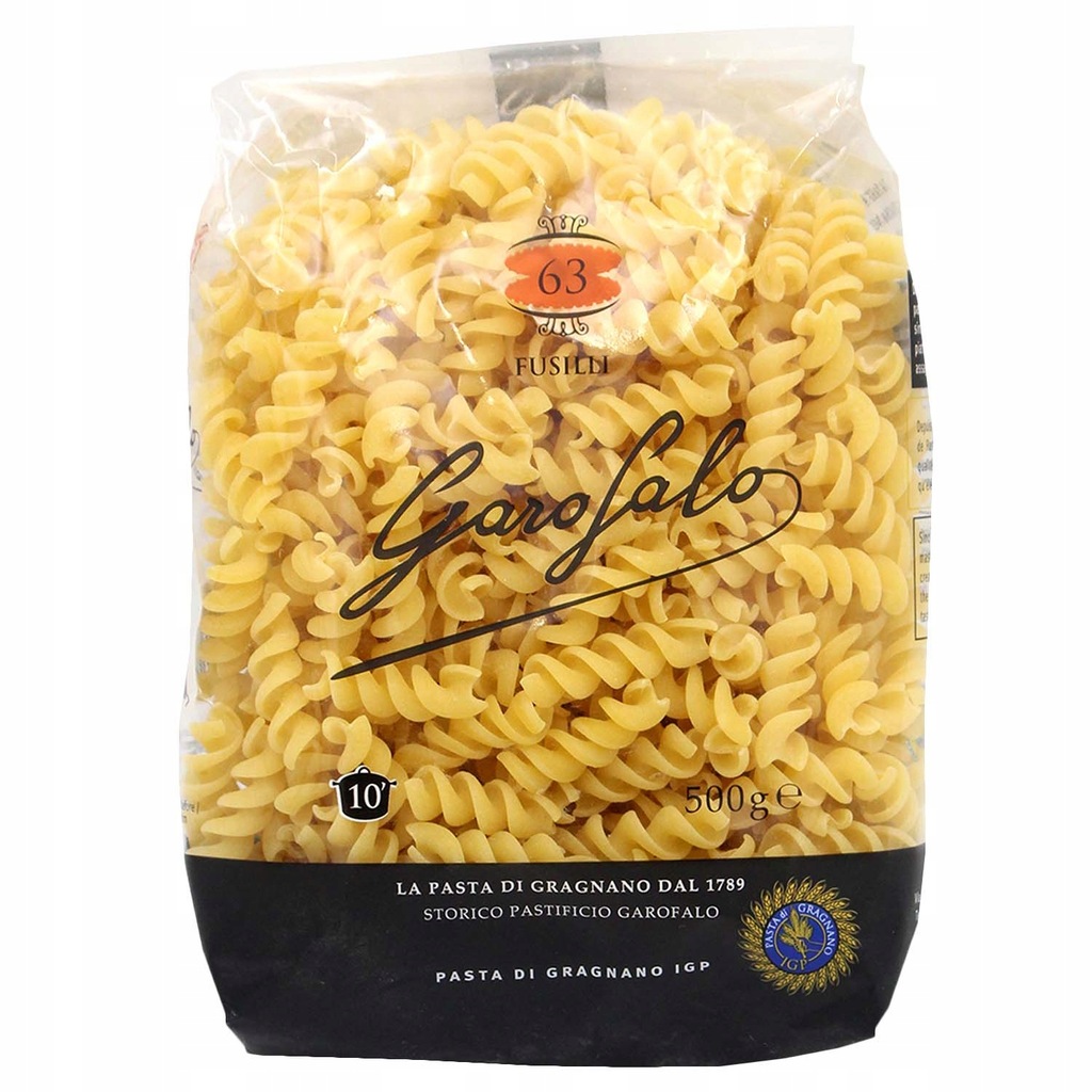 MAKARON FUSILLI świderki makaron kluski pasta 500g