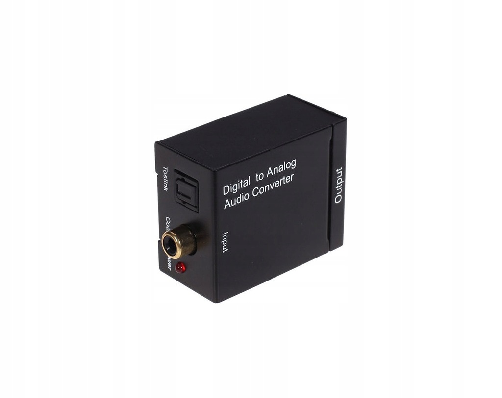 Redukcja audio Toslink/Coax do Cinch analog +USB