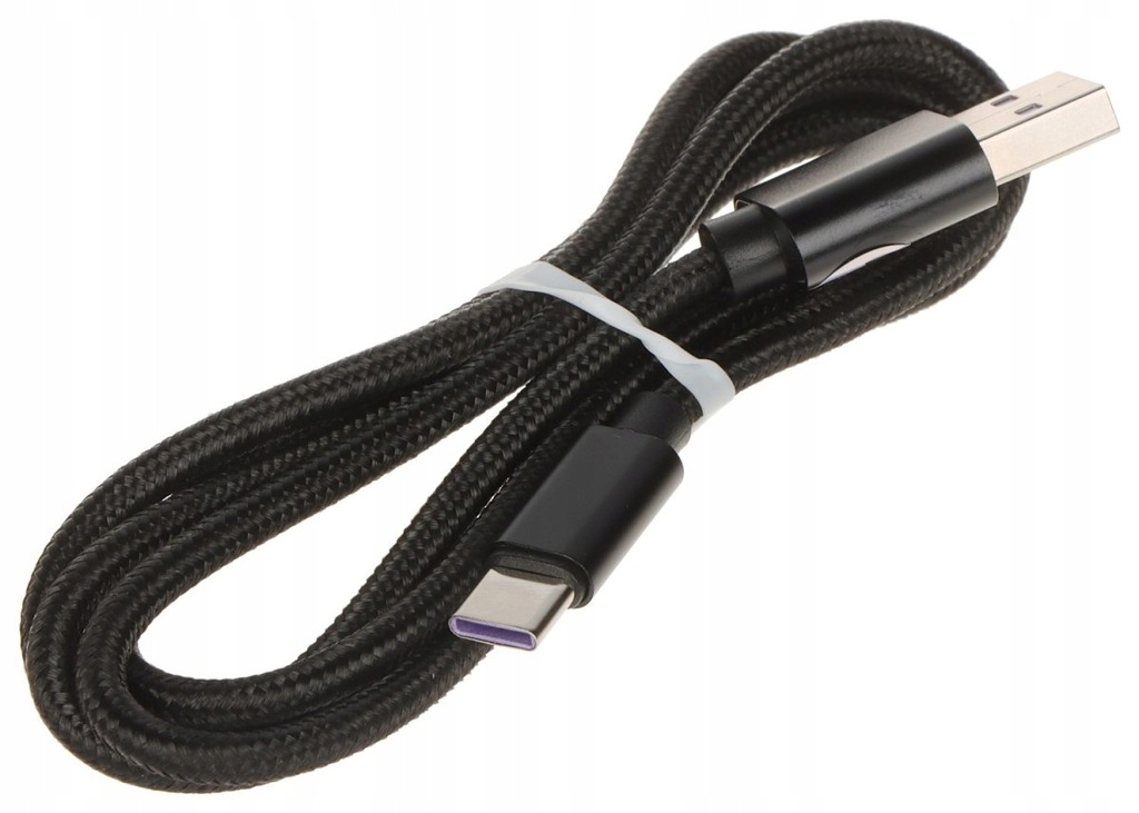 PRZEWÓD USB-W-C/USB-W-1M/NYL-B 1.0 m