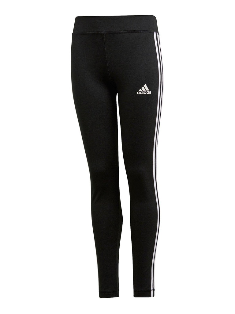 ADIDAS CZARNE LEGGINSY DZIEWCZĘCE__170