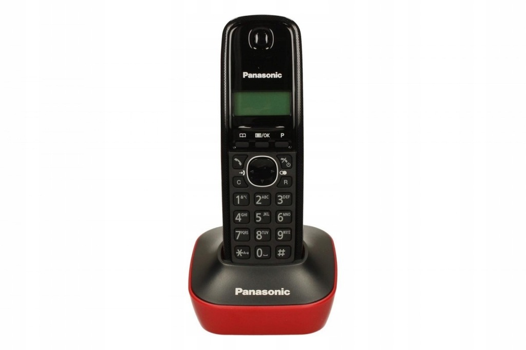 Купить PANASONIC KX-TG1611 Dect/КРАСНЫЙ: отзывы, фото, характеристики в интерне-магазине Aredi.ru