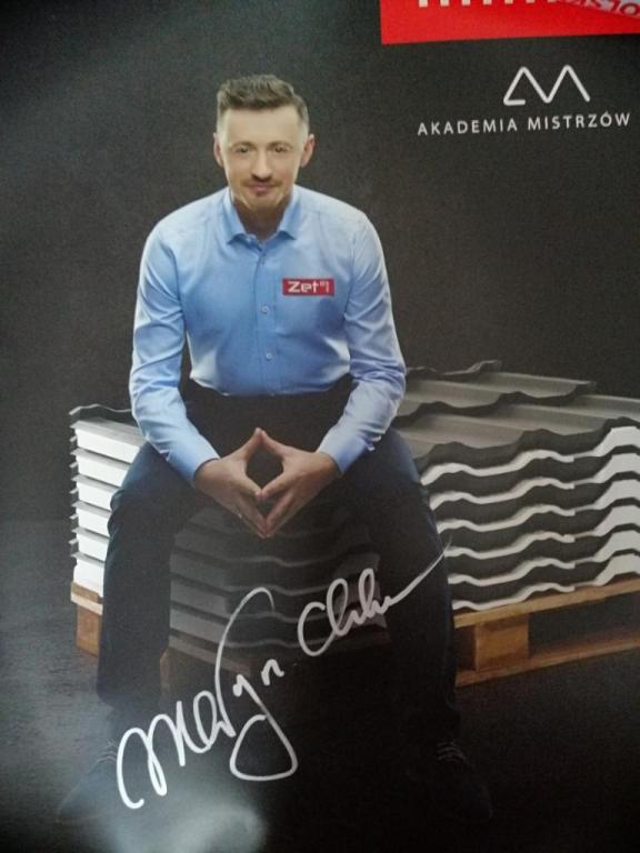 Plakat ADAMA MAŁYSZA z autografem