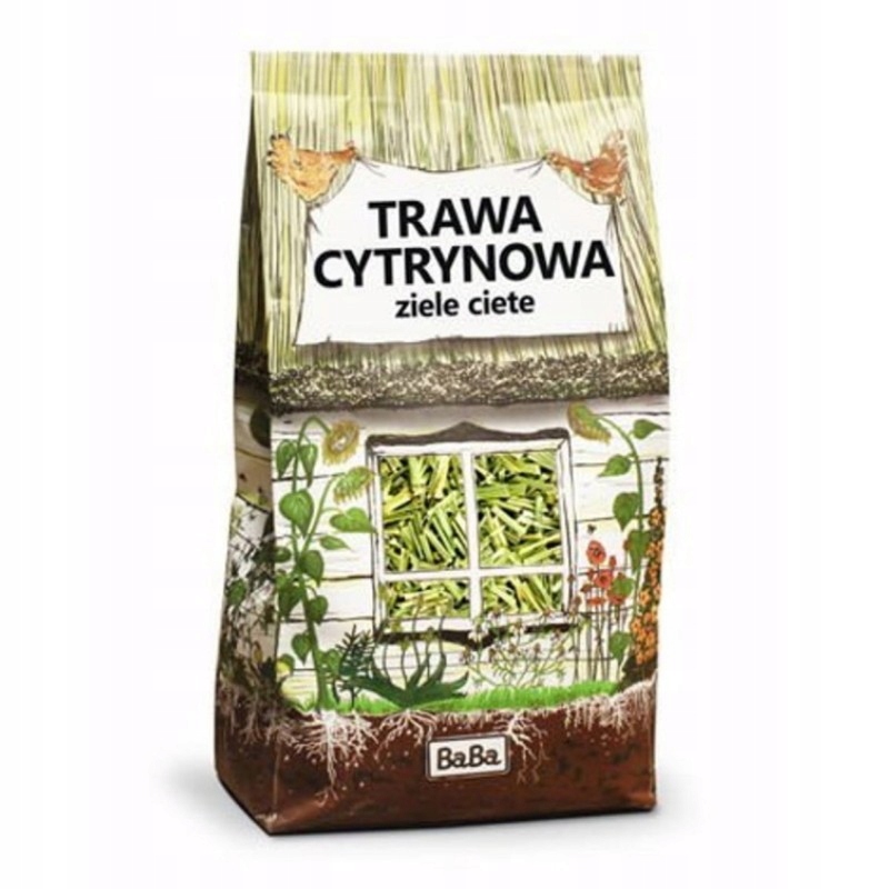 Trawa cytrynowa, zioło cięte (lemongrass 100g)