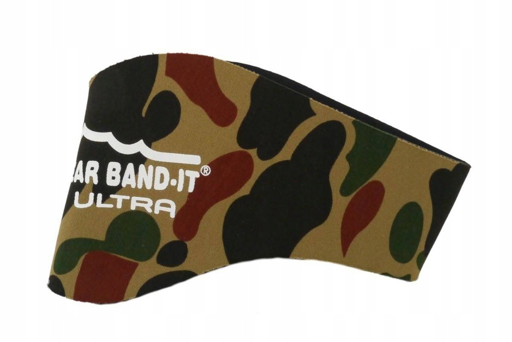 Ear Band-It camo żołnierska opaska do pływania L