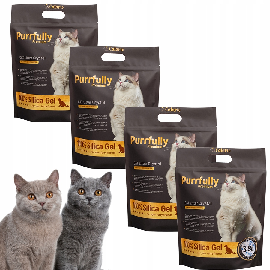 CATARIO PURFFULLY ŻWIREK 4 OPAK. BRAK PYLENIA