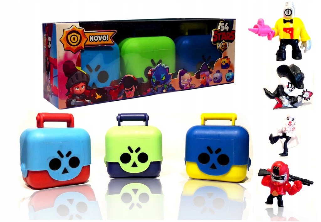 Brawl Stars box kuferek Figurki Niespodzianki - 13432408035 - oficjalne ...