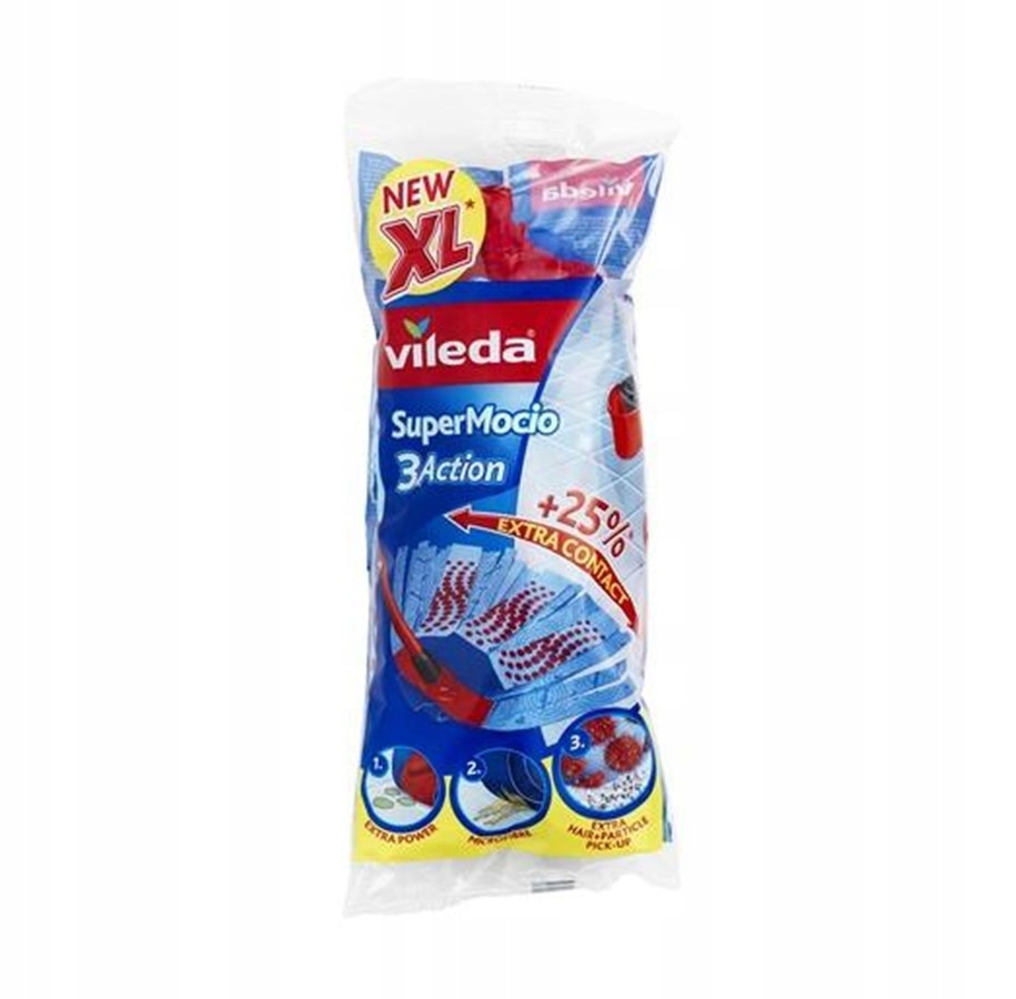 VILEDA SUPERMOCIO 3ACTION WKŁAD DO MOPA VELUR XL