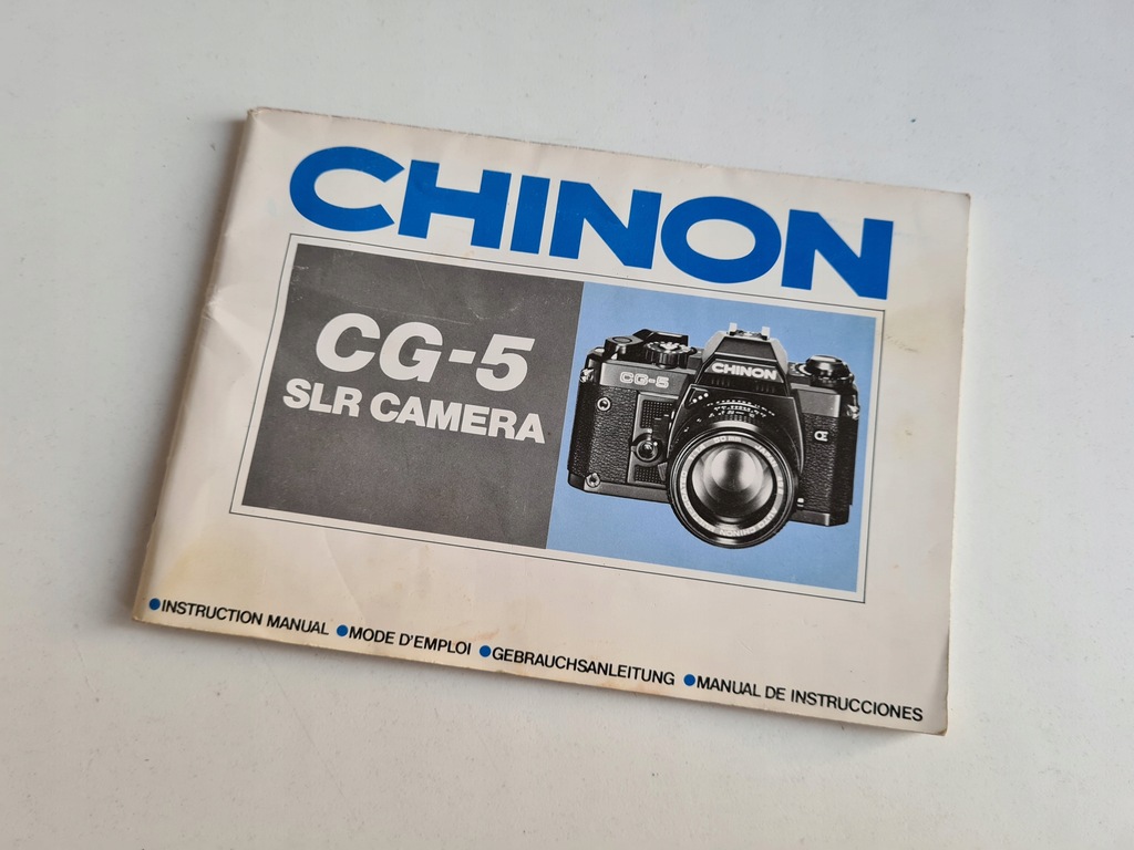 Instrukcja do aparatu CHINON C-5