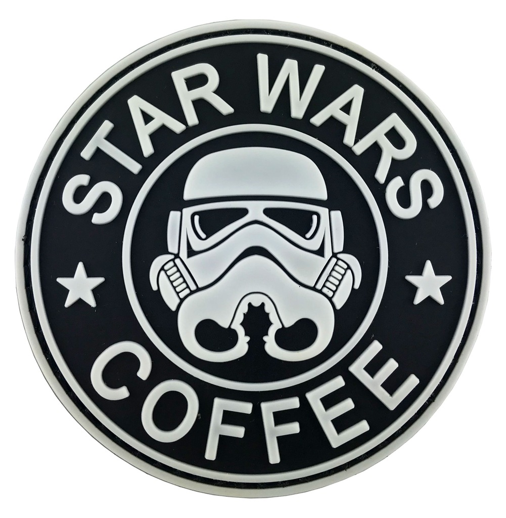 Купить Нашивка STAR WARS COFFEE Morale 3D ПВХ с белой подсветкой: отзывы, фото, характеристики в интерне-магазине Aredi.ru